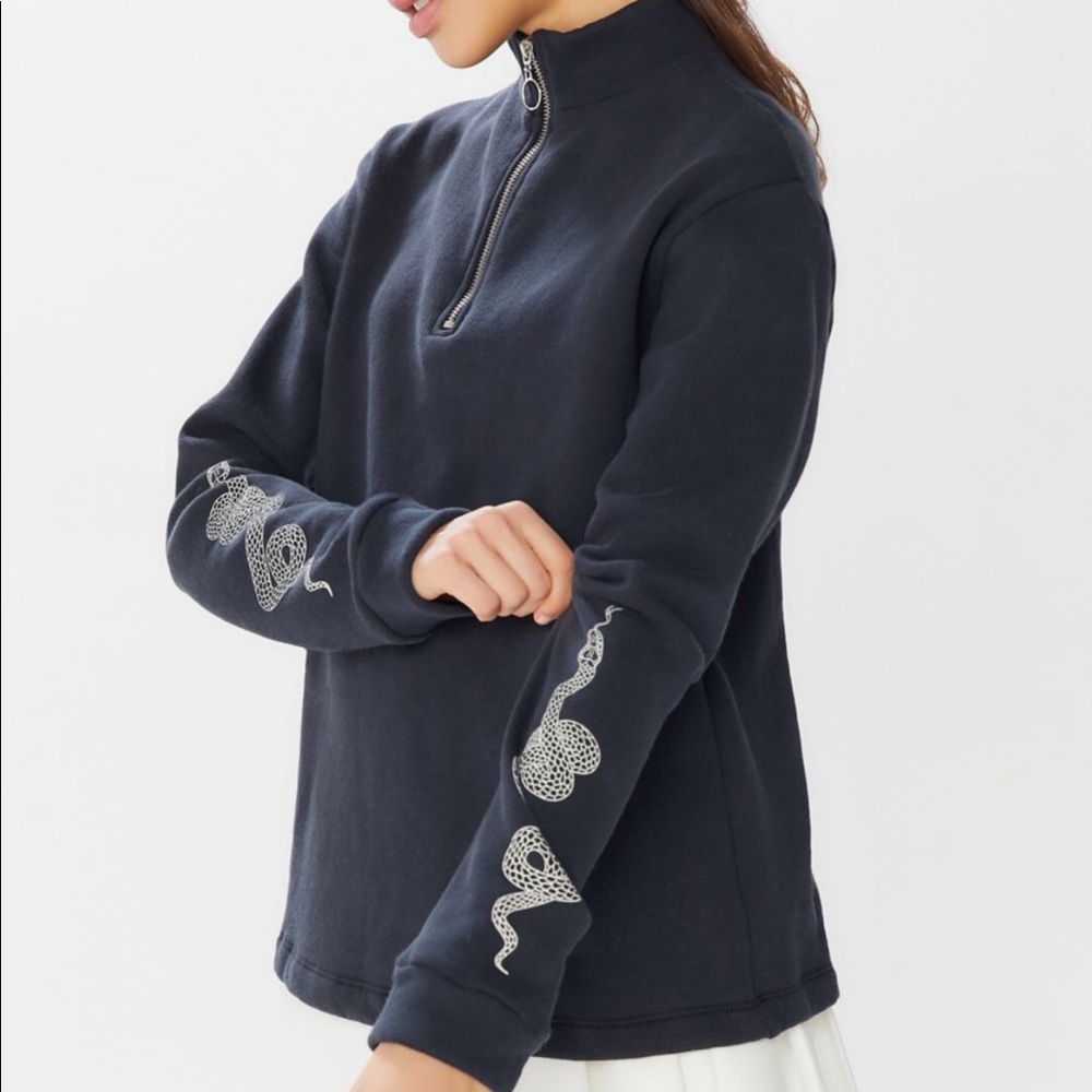 Urban Outfitters Quarter Zip-Up